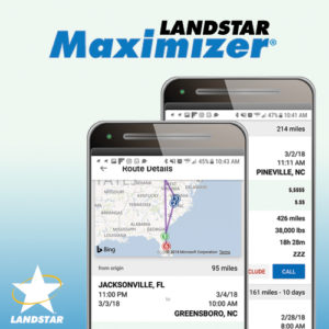 Landstar Maximizer mobile app saves owner-operators time.