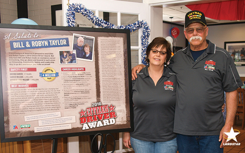 Bill and Robyn Taylor, Citizen Driver Award