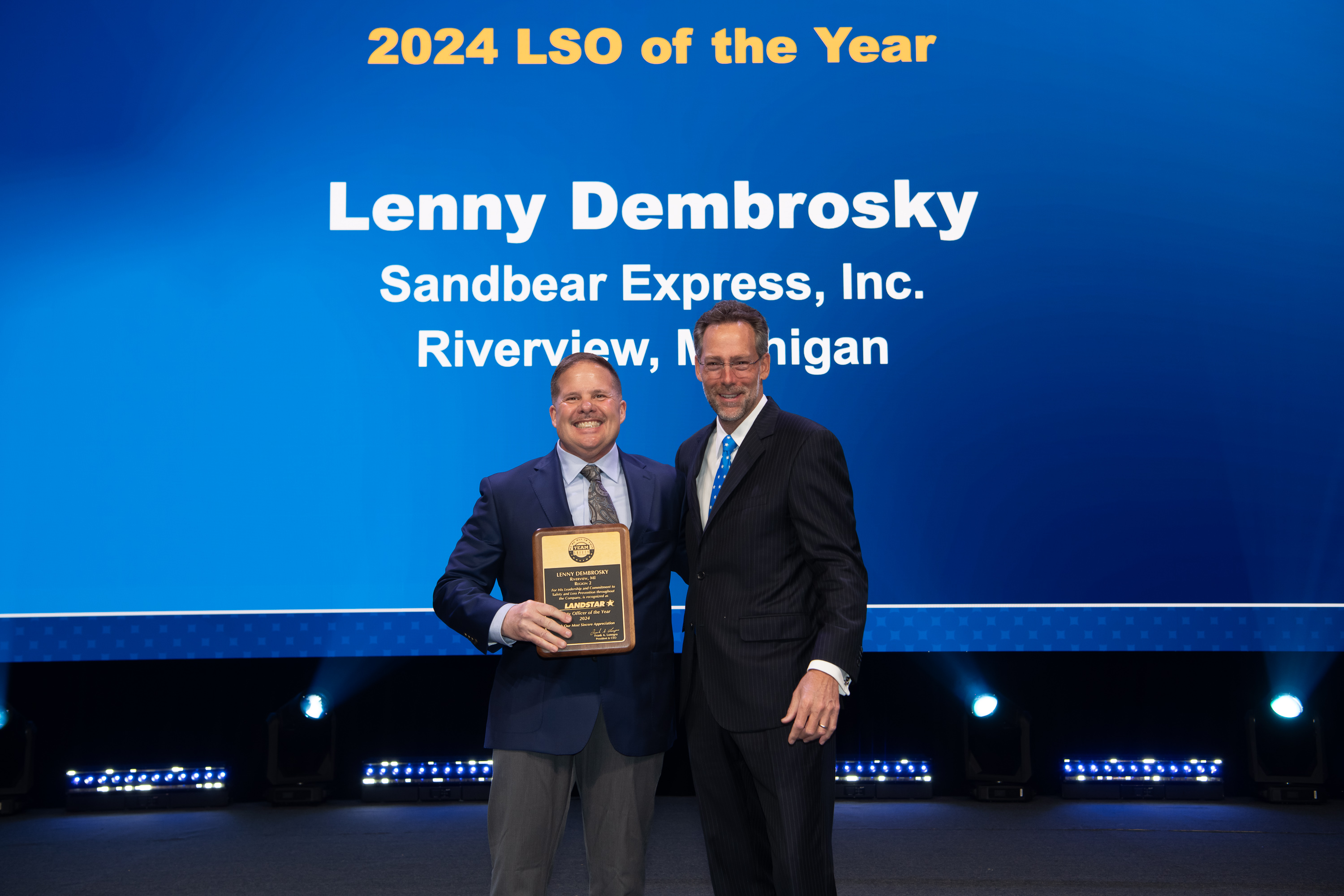 Lenny Dembrosky LSO of the Year 2024