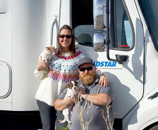 Landstar Business Capacity Owners Jason and Heather Hutchens
