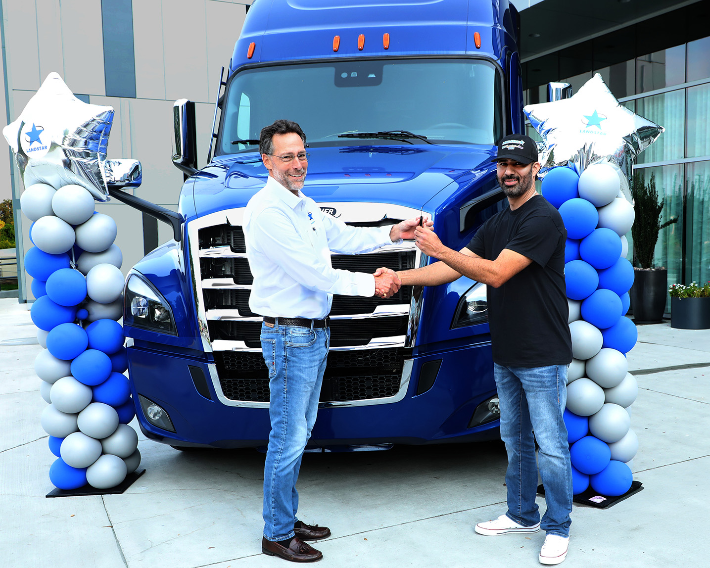 Landstar 2025 Deliver to Win Truck Giveaway Winner
