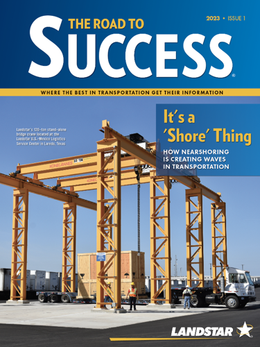 Road to Success magazine cover image