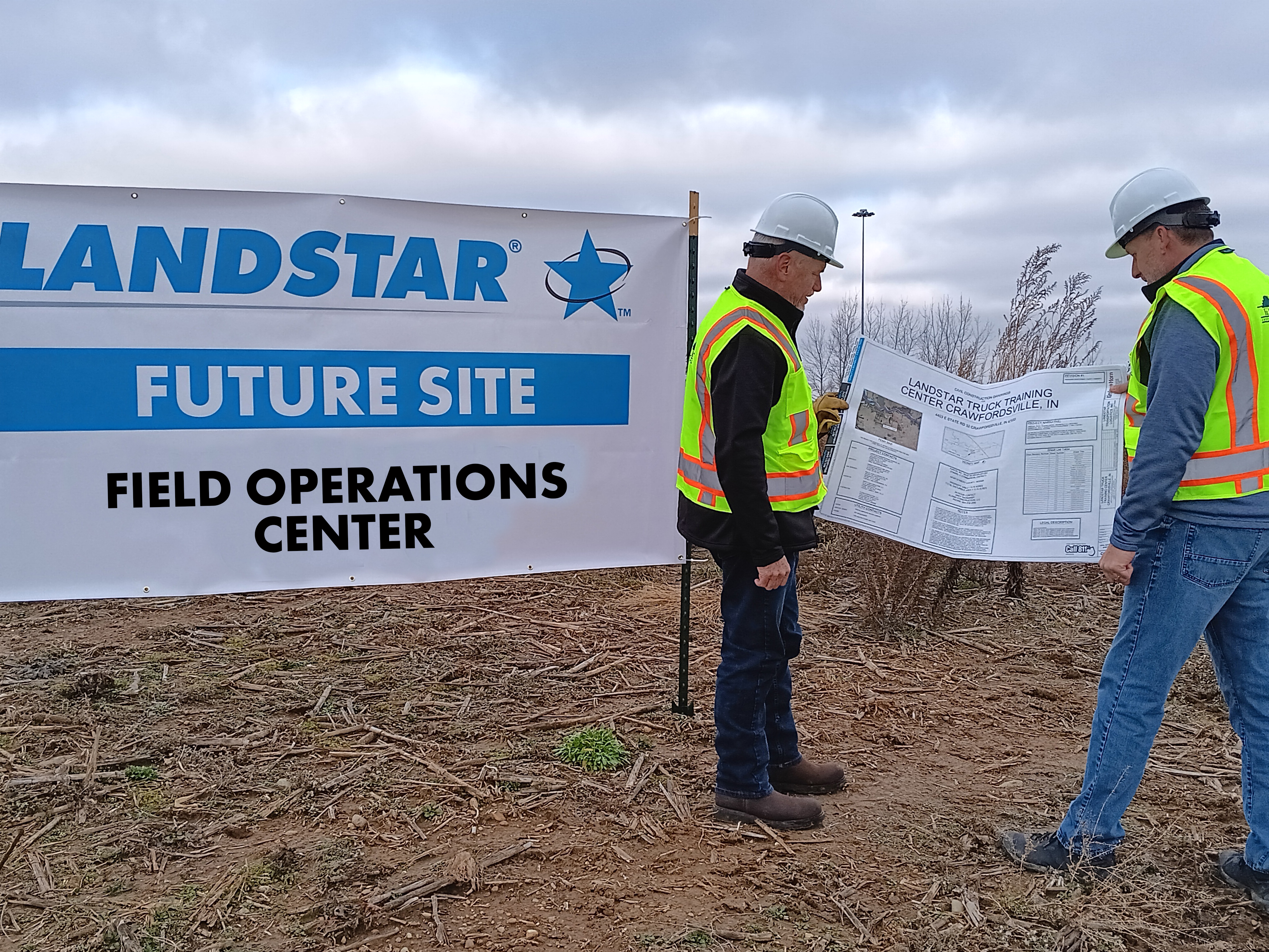 Landstar Crawfordsville FOC Groundbreaking plan review